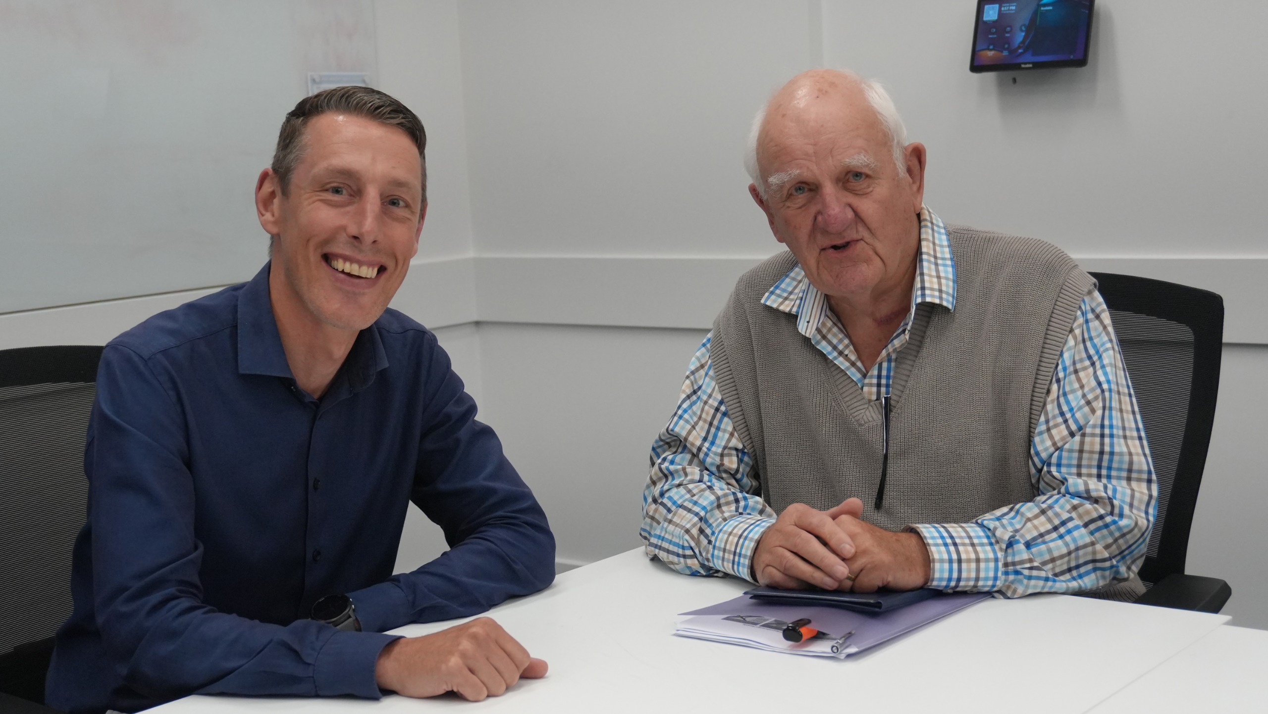 Phil MacKay and Peter Carr