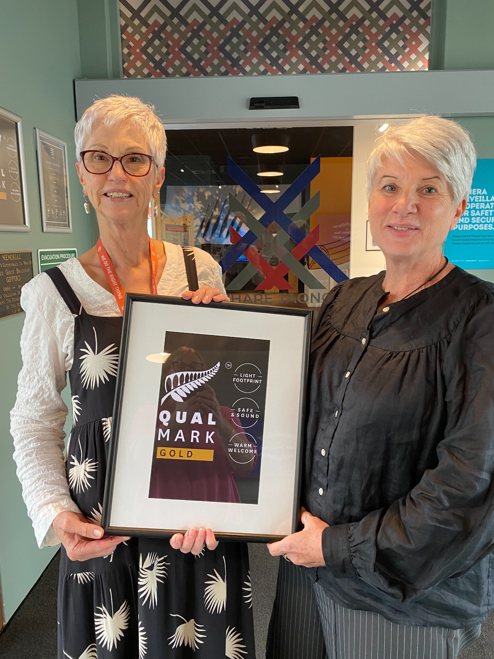 Te Whare Taonga o Te Awamutu Museum recognised for Qualmark Gold Award
