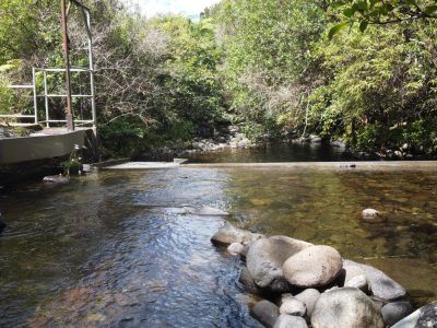 Te Tahi intake weir